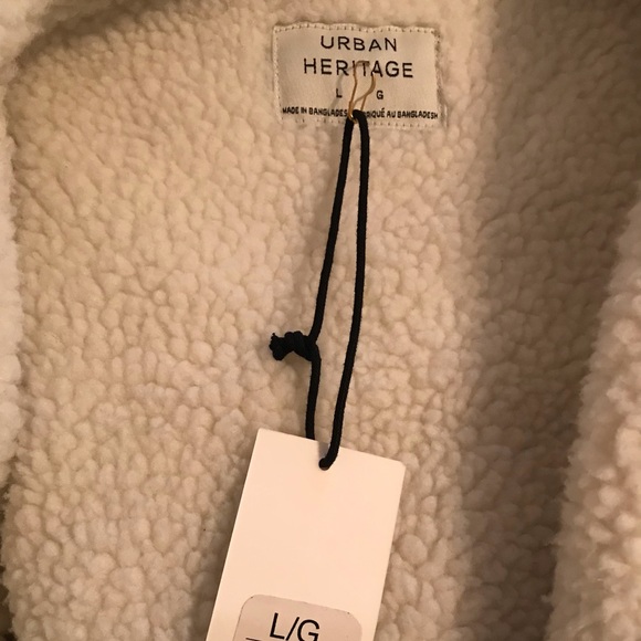 Women’s faux sherpa corduroy jacket size L - Picture 4 of 4